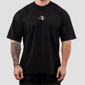 Camiseta Oversized Preta Mentality  - CBUM