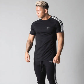 Camiseta Masculina Slim Fitness LYFT - Preta