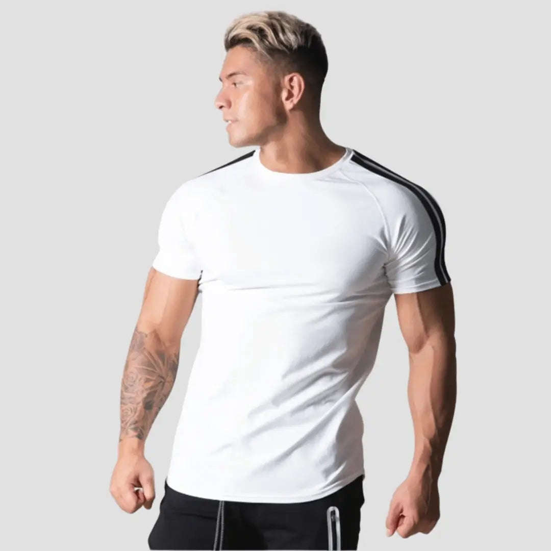 Camiseta Masculina Slim Fitness LYFT - Branca