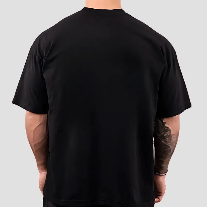 Camiseta Oversized Preta Thavage MeltBlack - CBUM