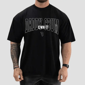 Camiseta Oversized Preta Daddy - CBUM