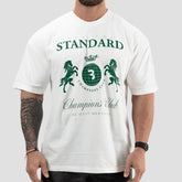 Camiseta Oversized Branca Horse Standard - CBUM