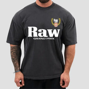 Camiseta Oversized Preta Raw - CBUM