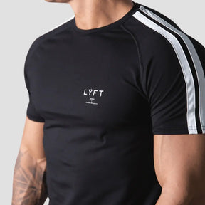 Camiseta Masculina Slim Fitness LYFT - Preta