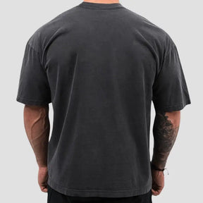 Camiseta Oversized Preta Raw - CBUM