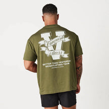 Camiseta Oversized Masculina  - WeightLifting Team