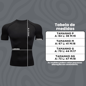 Camisa Compressão Termica Gym Rat