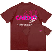 Camiseta Academia Moda Fitness Maromba ANTI CARDIO CLUB Novo!