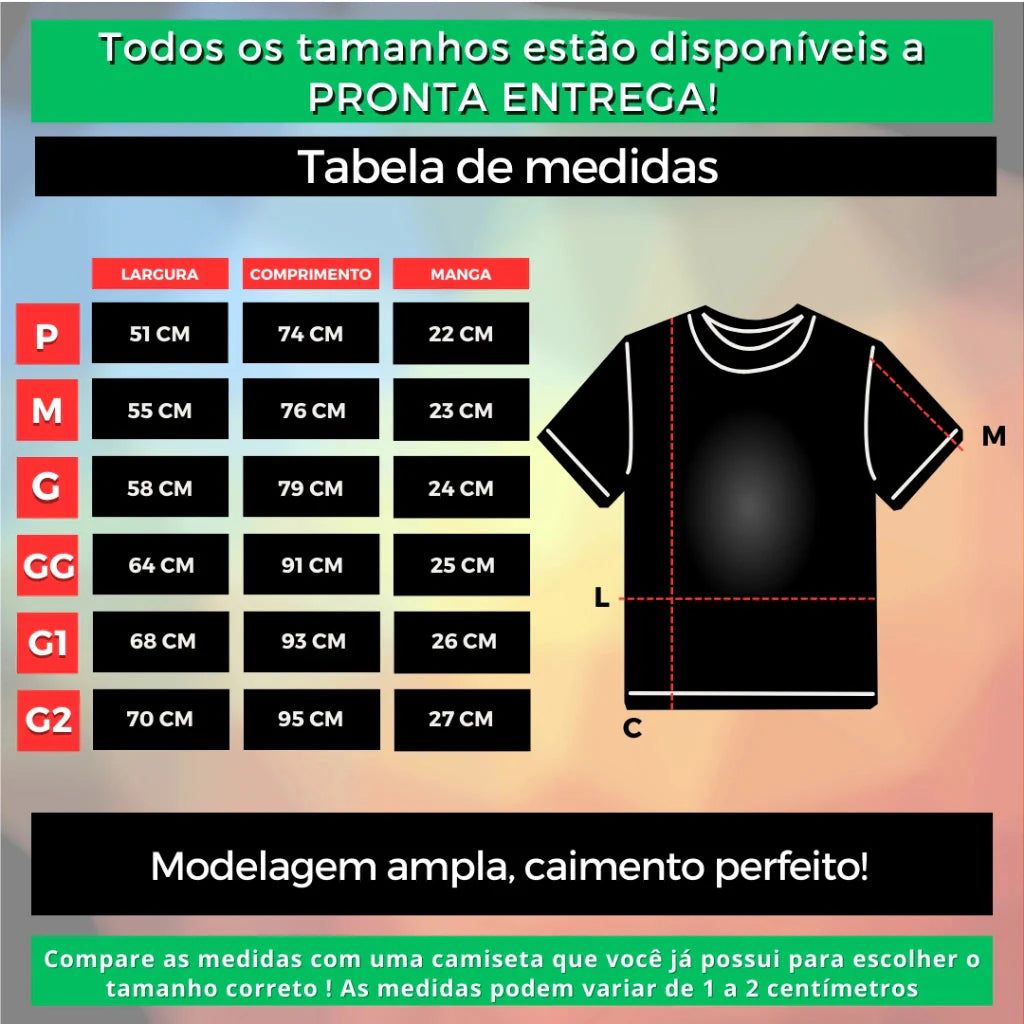 Camiseta de Treino VQ Fitness Retrô