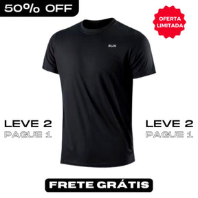 Camiseta Masculina Dry-Fit™ Respirável [COMPRE 1 LEVE 2]