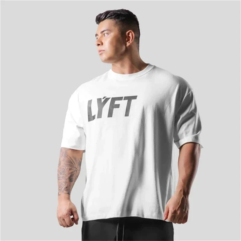 Camiseta Oversized Masculina de Treino Lyft - FTraning