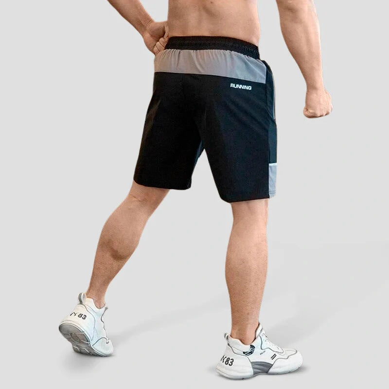 Short Masculino Estampado com Cadarço - Running