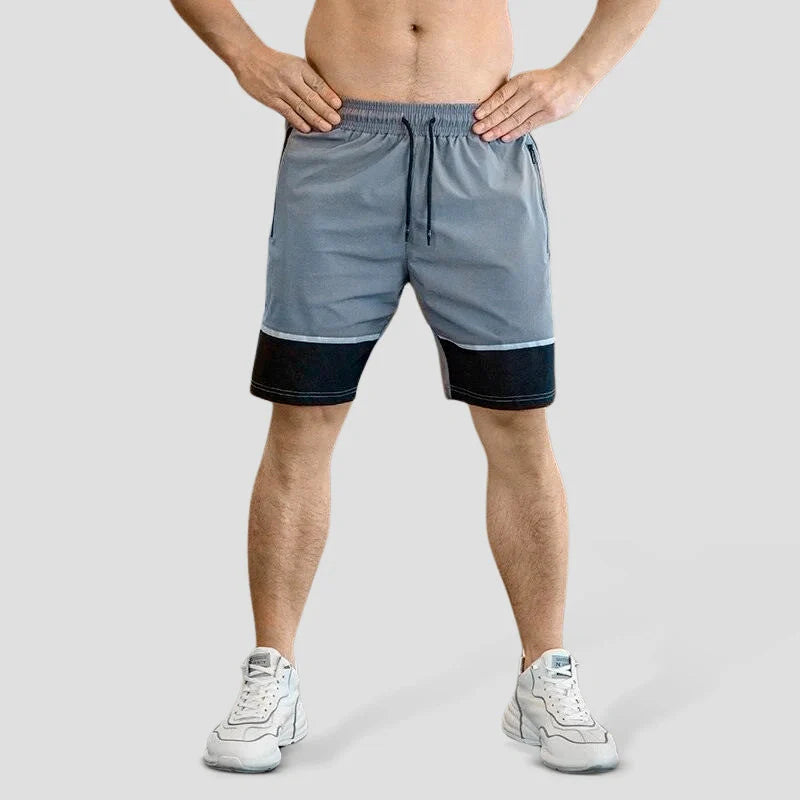 Short Masculino Estampado com Cadarço - Running