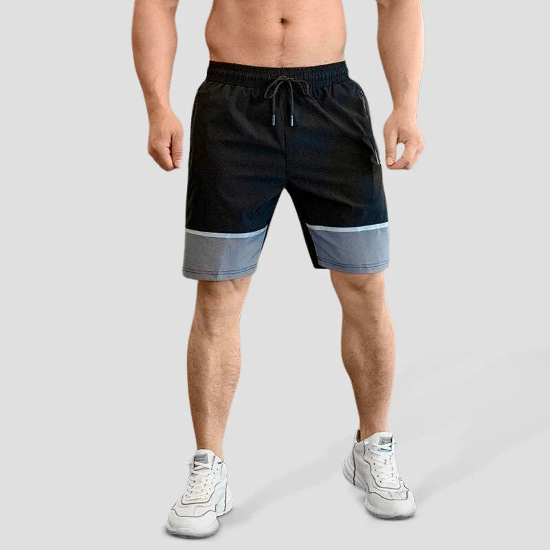 Short Masculino Estampado com Cadarço - Running