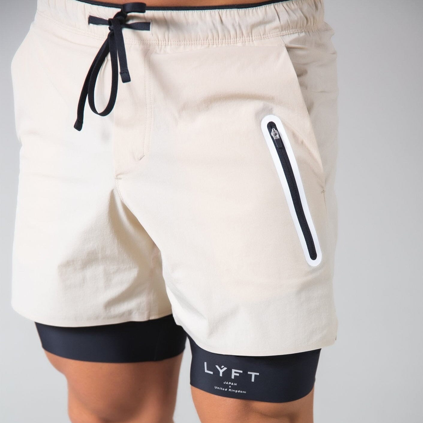 Short Masculino Slim com Dupla Camada - LYFT