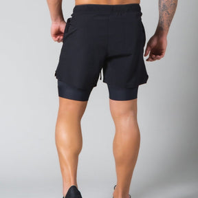 Short Masculino Slim com Dupla Camada - LYFT