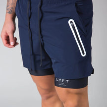 Short Masculino Slim com Dupla Camada - LYFT