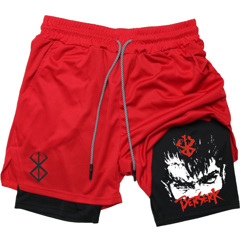 Shorts de Compressão Berserk Guts